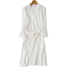 Poma 酒店浴袍男士免費, 白色, 1組