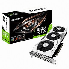 기가바이트 지포스 RTX 2070 Gaming OC D6 8GB 화이트 그래픽카드 GV-N2080GAMINGOC WHITE-8GC