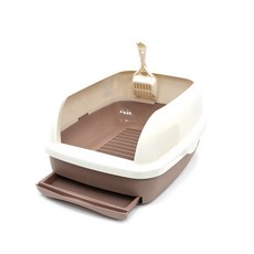 피카노리 고양이 화장실, 브라운(PECA5003BR), 1개