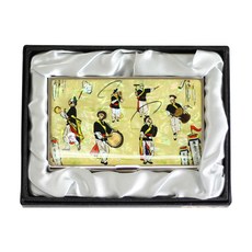 팔복상회 전통공예 나전칠기 명함케이스, 1단, 농악놀이