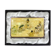 팔복상회 전통공예 나전칠기 명함케이스, 1단, 김홍도서당