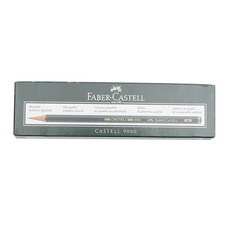 FABER-CASTELL 輝柏 鉛筆 12入, 3B/119003, 1盒