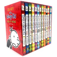 Diary of a Wimpy Kid Box of Books (12 paperback 미국판) - 윔피키드 1~12