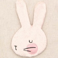 simplesewing 柔軟同色系立體布貼, 煙燻粉, 2個