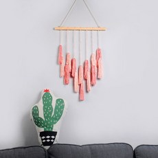 가팡 인테리어 벽장식 월행잉 WALL14901, 159 핑크