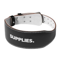 SUPPLIES. 重訓腰帶 HEAVY DUTY, 黑色, 1.5kg