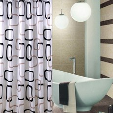 GEP Elegance 防水浴簾 浴室窗簾 A款 2, 1個