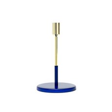 얀센코 캔들홀더 S, 골드 + 블루