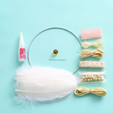 GAPANG 捕夢網DIY材料套組dream03304, 1套, 混色