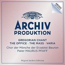 VARIOUS - GREGORIAN CHANT/ PETER MAURUS PFAFF 보이론 수도원 수도사: 그레고리안 성가집 EU수입반