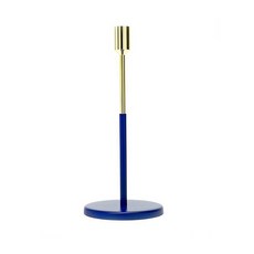 얀센코 캔들홀더 L, 골드 + 블루