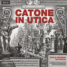 LEONARDO VINCI - CATONE IN UTICA/ MAX EMANUEL CENCIC RICCARDO MINASI 빈치: 카토네 인 우티카 EU수입반, 3CD