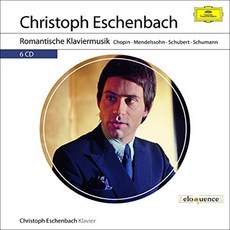 CHRISTOPH ESCHENBACH - ROMANTIC PIANO MUSIC 크리스토프 에센바흐 : 로맨틱 피아노 작품 쇼팽 멘델스존 슈베르트 슈만 EU수입반, 6CD