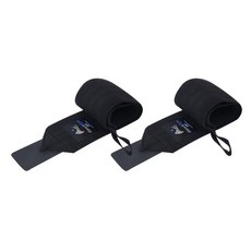 韓國 HawkEye 健身護腕 高級纏繞式, 2個, 黑色