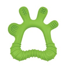 green sprouts 小綠芽 固齒器 6個月以上適用, 無奶嘴, 綠色, 1組