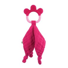 그린스프라우트 모슬린 담요 치발기 코튼 3개월 이상, 노꼭지, 핑크