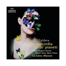 ANTONIO CALDARA - LA CONCORDIA DE PIANETI/ ANDREA MARCON EU수입반, 1CD