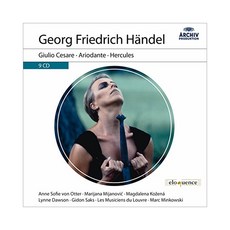 ANNE SOFIE VON OTTER - GIULIO CESARE ARIODANTE HERCULES EU수입반, 9CD