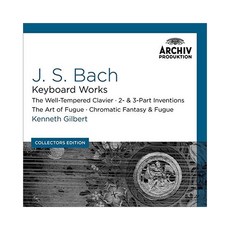 JOHANN SEBASTIAN BACH - KEYBOARD WORKS/ KENNETH GILBERT EU수입반, 10CD