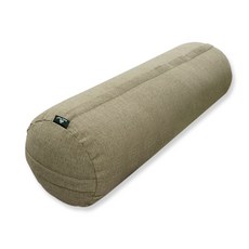 해피요가 프리미엄 요가 볼스터 기본솜, 브라운, 1개