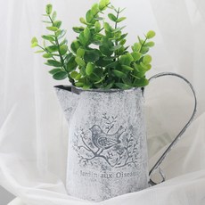 J.Owl 水壺造型鐵製花盆, 寬款, 1個