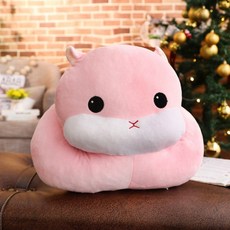 PUNTO 倉鼠造型午睡枕, 粉色的