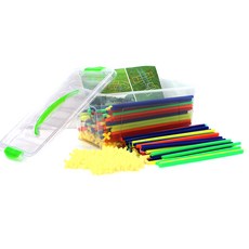 Lamour魔法吸管積木遊戲 400入, 混色