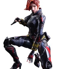 Square Enix 007 Variant Play Arts Kai 漫威黑寡婦公仔, 1個