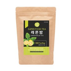 檸檬香蜂草茶三角茶包, 1克, 100個