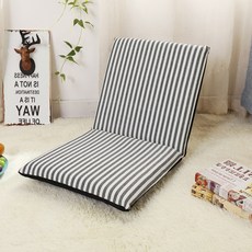 DS 심플리 싱글소파 좌식의자, 스트라이프, 1개