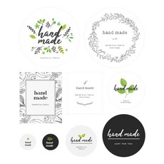 DONNA&DECO 手工貼紙 9款, 混色, 5套