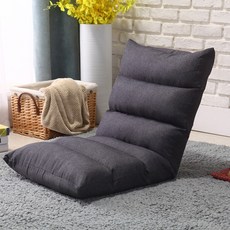 DS 6라인 싱글소파 좌식의자, 딥그레이