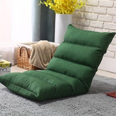 디에스 6라인 싱글소파 좌식의자, 그린