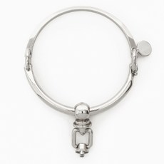 해피베어스 시크 O링 핸들 9cm, 실버, 1개