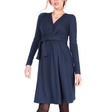 햇살 긴팔 브이넥 케어벨트 수유드레스 RC11151