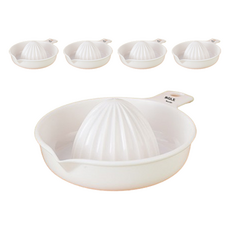 Munggle檸檬水果榨汁器榨汁器 白色, 5個