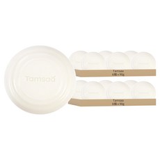Tamsaa 保濕山羊乳白色肥皂 90g 12個