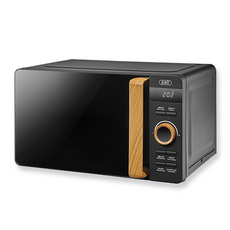 pLAniT 微波爐 Shine 旋鈕式 黑色 20L, PMW-S20LB