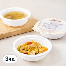 루솔 6단계 후기반찬 닭고기반찬 + 국 세트 (냉장), 350g, 3세트