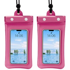 Bonavi 手機防水袋 Vivid, 粉紅色, 2個
