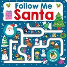 Maze Book Follow Me Santa (Finger Mazes), 프리디북스
