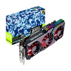 BOY 지포스 갤럭시 그래픽카드, RTX 2070 GAMER OC D6 8GB