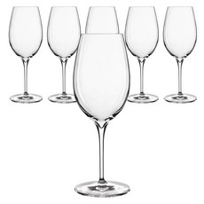 루이지보르미올리 비노테크 와인잔 Smart Tester, 400ml, 6개