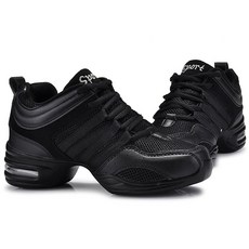 爵士舞鞋 附氣墊, 黑色, 235