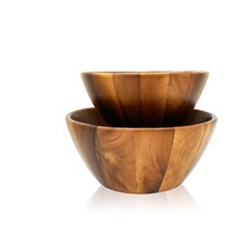 에지리 아카시아 볼 2p, 혼합 색상, 1세트