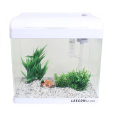 LEECOM XC300 魚缸 Ojakgyo 裝飾套組, 白色的