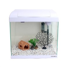 LEECOM XP300 家居裝飾魚缸套組, 白色