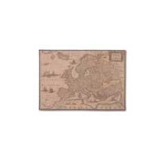 POSH Living Paddy's Market 歐洲地圖板 壁飾 PL-52775, 混合顏色