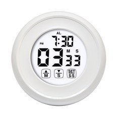 COBY 烹飪定時器鬧鐘CKT2, 白色的, 1個