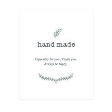 Donna&deco 自然手工簡約葉子小方形貼紙 4cm, 60入, 混合顏色